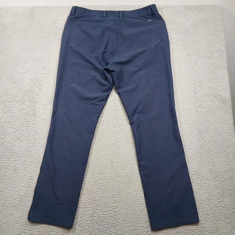 Greg Norman Men's Golf Pants 36x32‎ Navy Stretch Performance